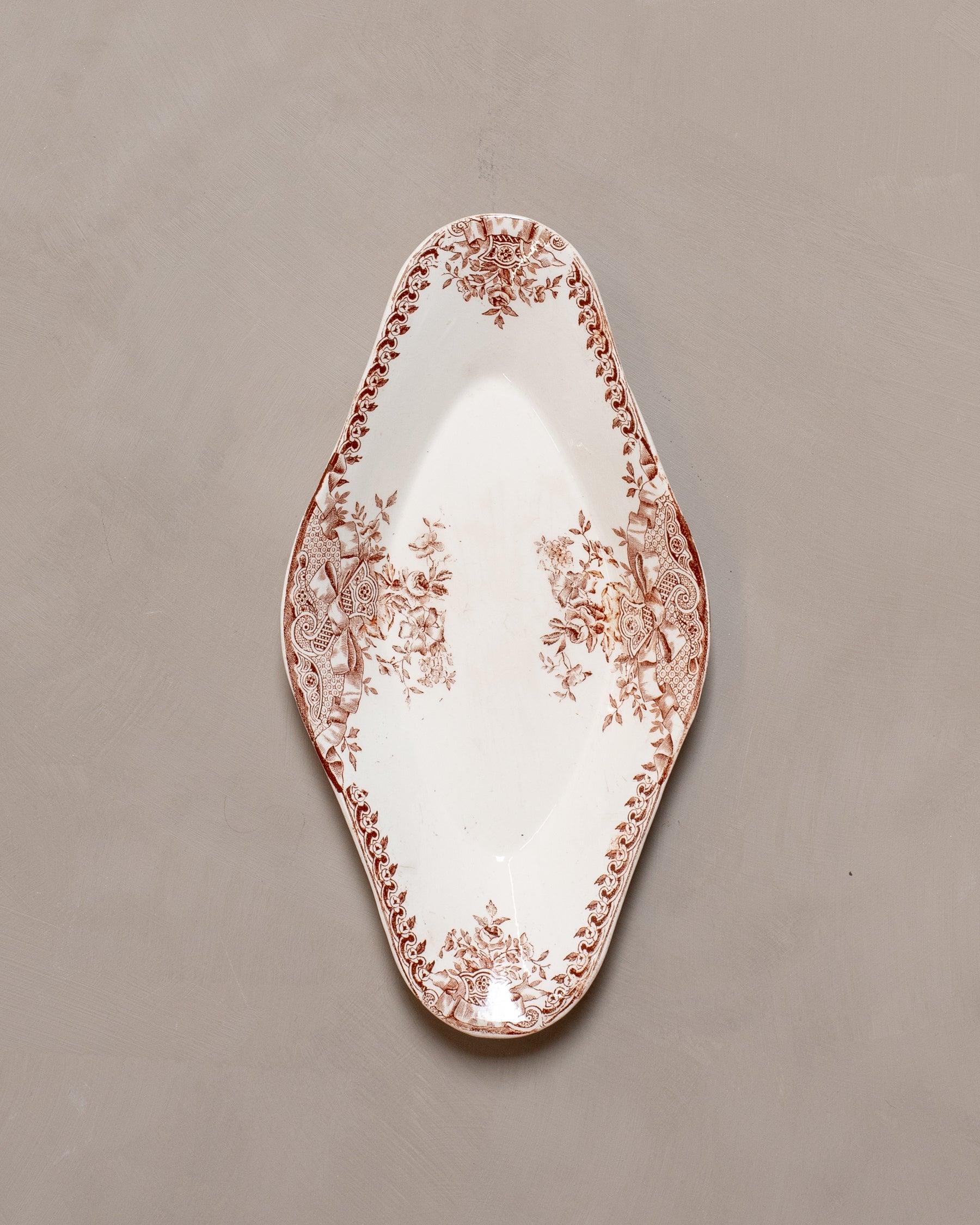 Vintage Transferware Spoon Rest
