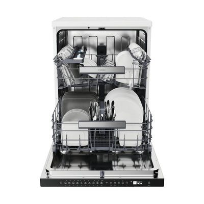 Haier XF 5C7M0W-80 I-Pro Shine Series 3 Freestanding Dishwasher 15 Place Settings White
