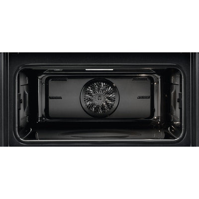 AEG 3000 Series KMX365060B Combi Quick Compact Built In Electric Oven with Microwave Black