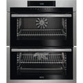 AEG 6000 Series DUE731110M Surround Cook Built Under Electric Double Integrated Oven in Stainless Steel