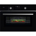 AEG 6000 Series GK6NK401B Combi Quick Compact Built In Microwave Combination Oven Black