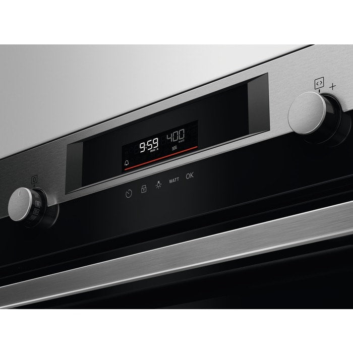 AEG 6000 Series KME525860M Solo Microwave & Grill Compact Built in Microwave Oven Stainless Steel