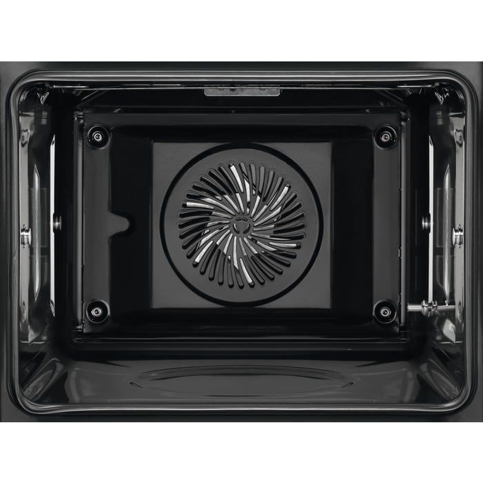 AEG 6000 Series OS6AB50AK Sense Cook Electric Built In Single Oven with Retractable Dials Black