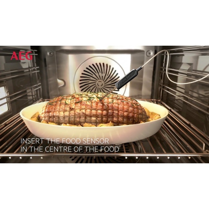 AEG 7000 Series BSE577261M Steam Crisp Electric Single Built in Oven with Retractable Dials