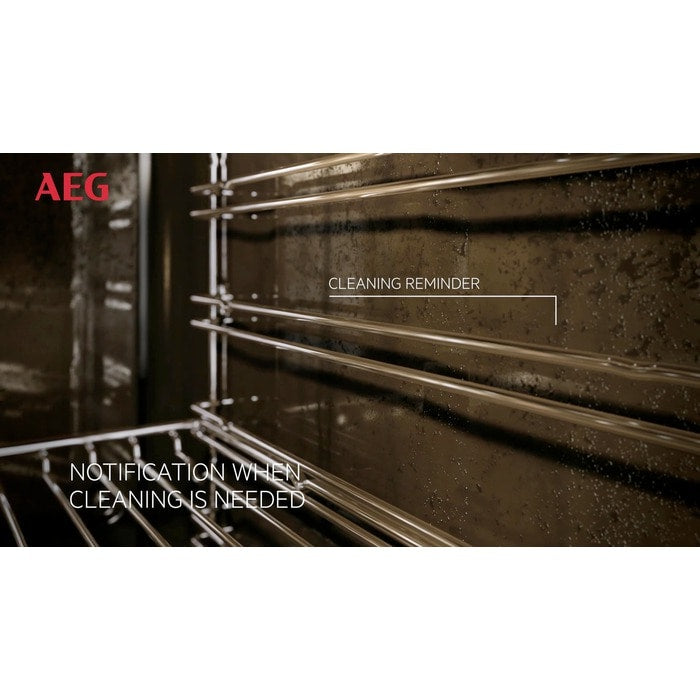 AEG 7000 Series BSE577261M Steam Crisp Electric Single Built in Oven with Retractable Dials
