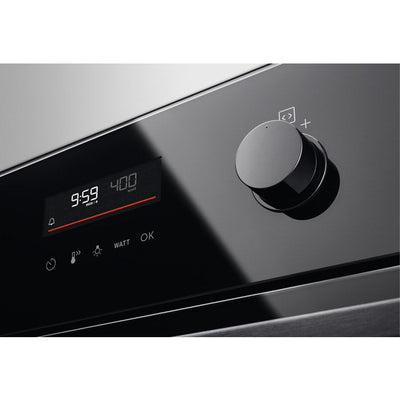 AEG 8000 Series KMK565060B Combi Quick Combination Built-In Microwave Oven in Black