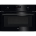 AEG 8000 Series KMK565060B Combi Quick Combination Built-In Microwave Oven in Black