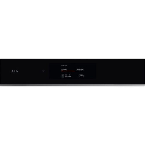 AEG 8000 Series MealAssist TK8NK721B Compact Built in Microwave Combination Oven Black