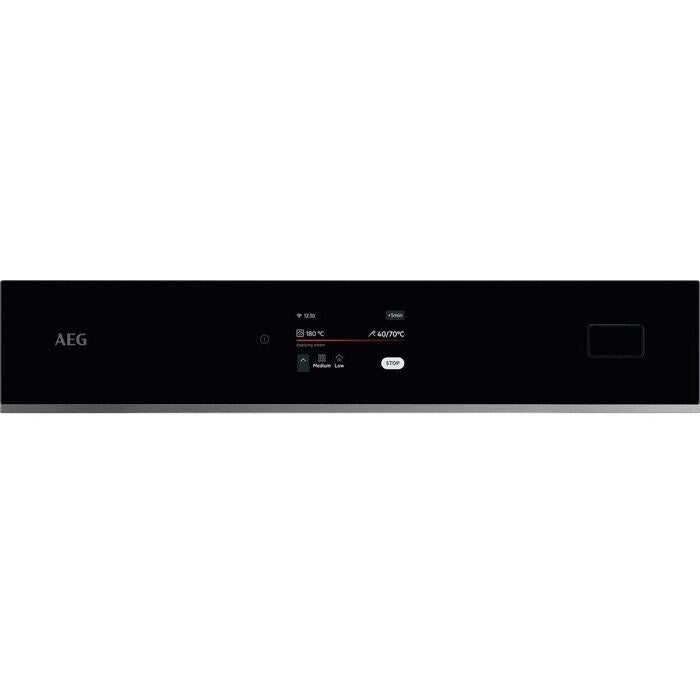 AEG 8000 Series TB8SB731AB Meal Assist with Steam Pro Electric Single Built in Oven with Touch Controls