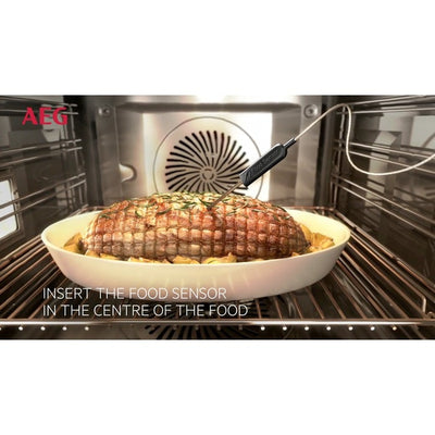 AEG 7000 Series BSE772380M Steam Crisp Electric Single Built in Oven with Touch Controls in Stainless Steel