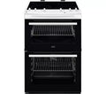 AEG CCX6501ACW Freestanding Electric Cooker Double Oven with Ceramic Hob White
