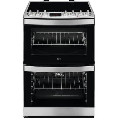 AEG CIB6732ACM Induction Electric Cooker with Double Oven