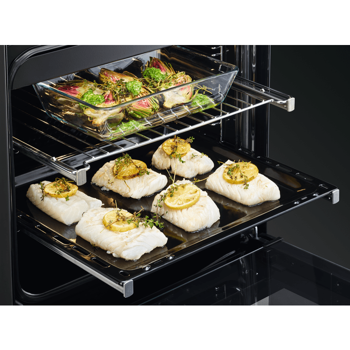 AEG CIB6732ACM Induction Electric Cooker with Double Oven