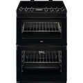 AEG CIB6742ACB Induction Electric Cooker with Double Oven Black
