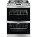 AEG CKB6540ACM Dual Fuel Cooker with Double Oven