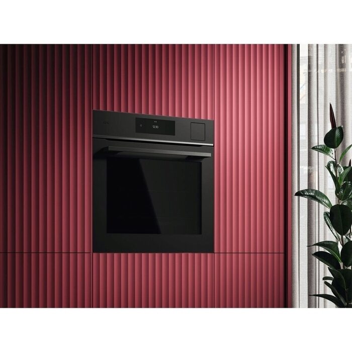 AEG TP8SB731AT Electric Built in Single Oven with Touch Controls Black