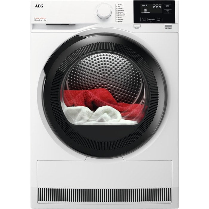AEG TR718A4B 7000 Series 8kg Heat Pump Tumble Dryer