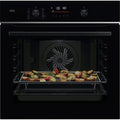 AEG TS6PB521AB Electric Built in Single Oven with Retractable Dials Black