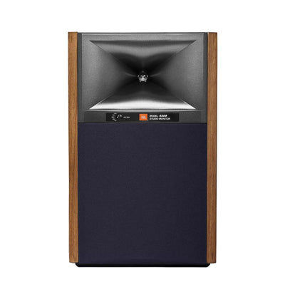 Arcam A15+ Integrated Amplifier Black with JBL 4309 Studio Monitor Bookshelf Speakers Walnut Pair