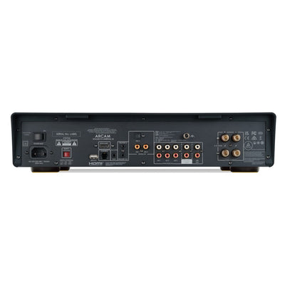 Arcam A15+ Integrated Amplifier with Klipsch RP-600M II Bookshelf Speakers Ebony Pair HiFi Package