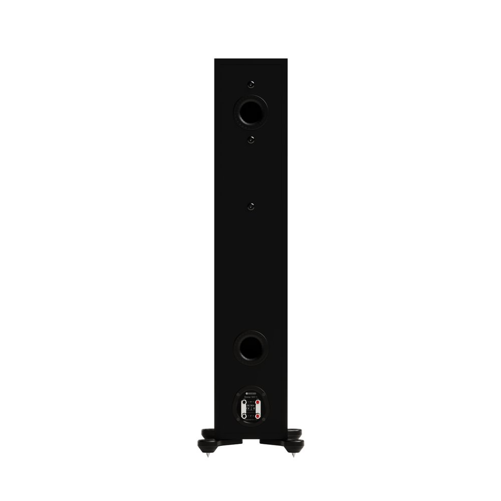 Arcam A15+ Integrated Amplifier with Monitor Audio Bronze 300 7G Floorstanding Speakers Pair - Black