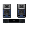 Arcam A25+ Integrated Amplifier with JBL 4309 Studio Monitor Bookshelf Speakers Pair - Black