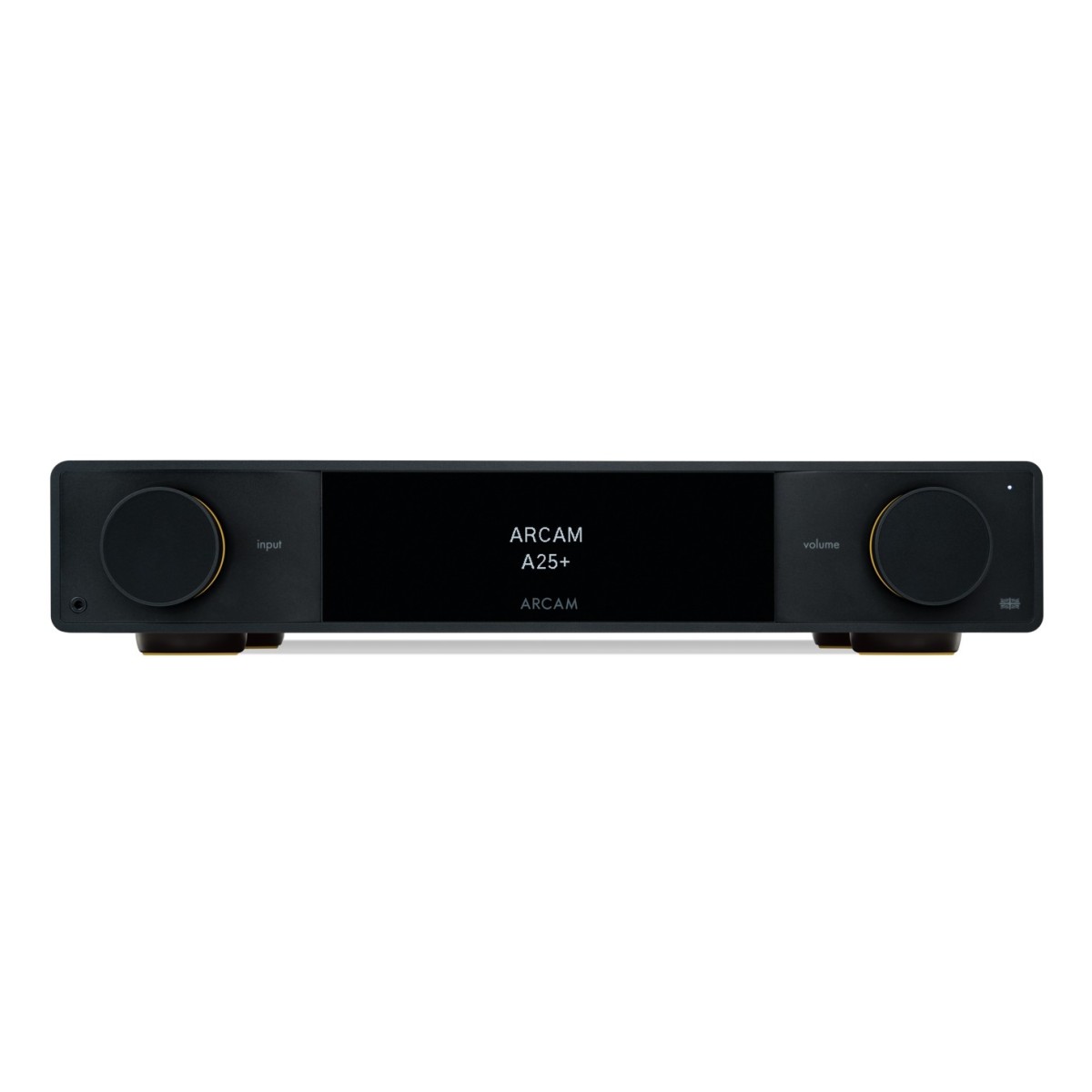 Arcam A25+ Integrated Amplifier Black with JBL 4309 Studio Monitor Bookshelf Speakers Walnut Pair