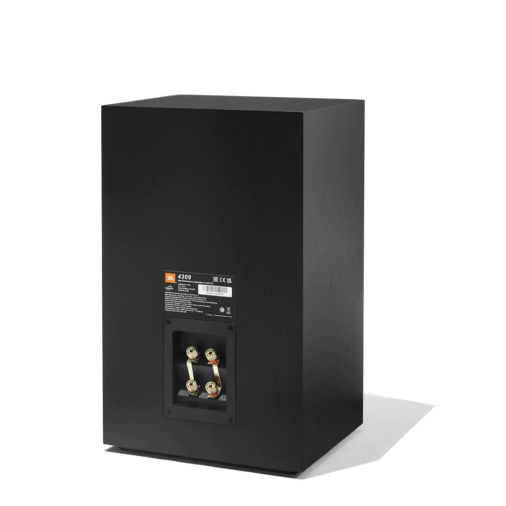 Arcam A25+ Integrated Amplifier with JBL 4309 Studio Monitor Bookshelf Speakers Pair - Black