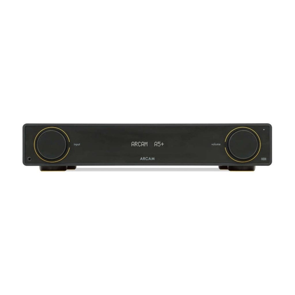 Arcam A5+ Integrated Amplifier with Bowers & Wilkins 607 S3 Bookshelf Speakers Pair - Black