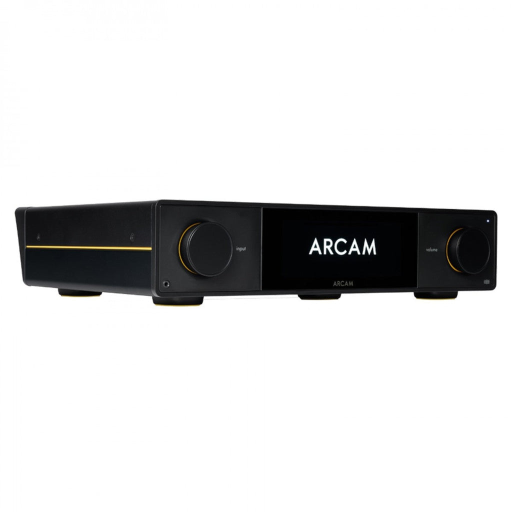 Arcam Radia SA35 Streaming Integrated Amplifier with Bowers and Wilkins 606 S3 Bookshelf Speakers Pair Black HiFi Package