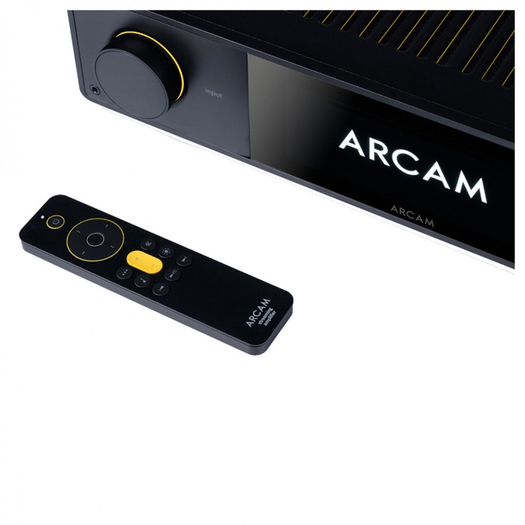 Arcam Radia SA35 Streaming Integrated Amplifier with Bowers and Wilkins 606 S3 Bookshelf Speakers Pair Black HiFi Package