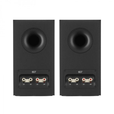Arcam Radia SA45 Streaming Integrated Amplifier with Bowers and Wilkins 607 S3 Bookshelf Speakers Pair Black HiFi Package