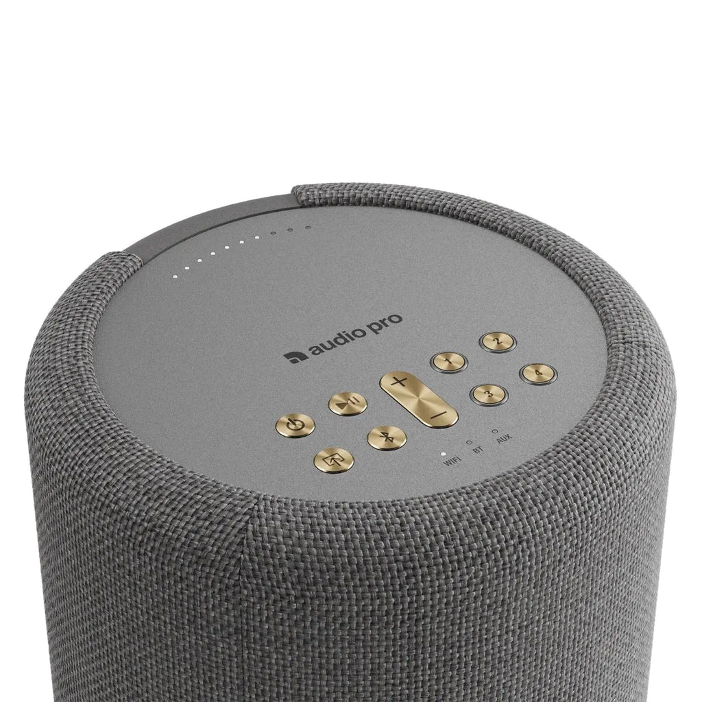 Audio Pro A10 MkII W Wireless Multiroom Speaker - Dark Grey