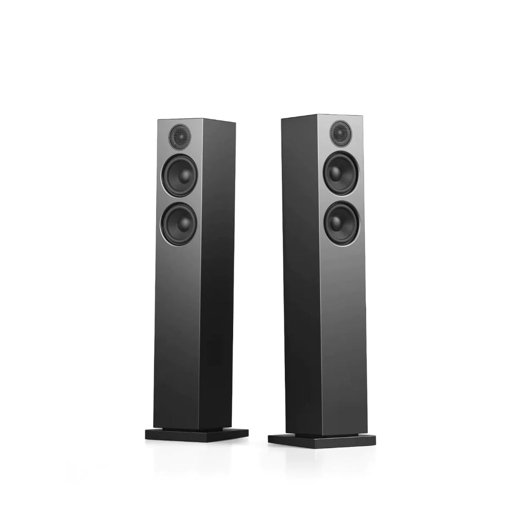 Audio Pro A38 W Wireless Multiroom Bluetooth Floorstanding Speakers Pair Black