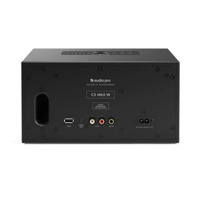 Audio Pro C5 MKII W Compact Wireless Multiroom Speaker Black