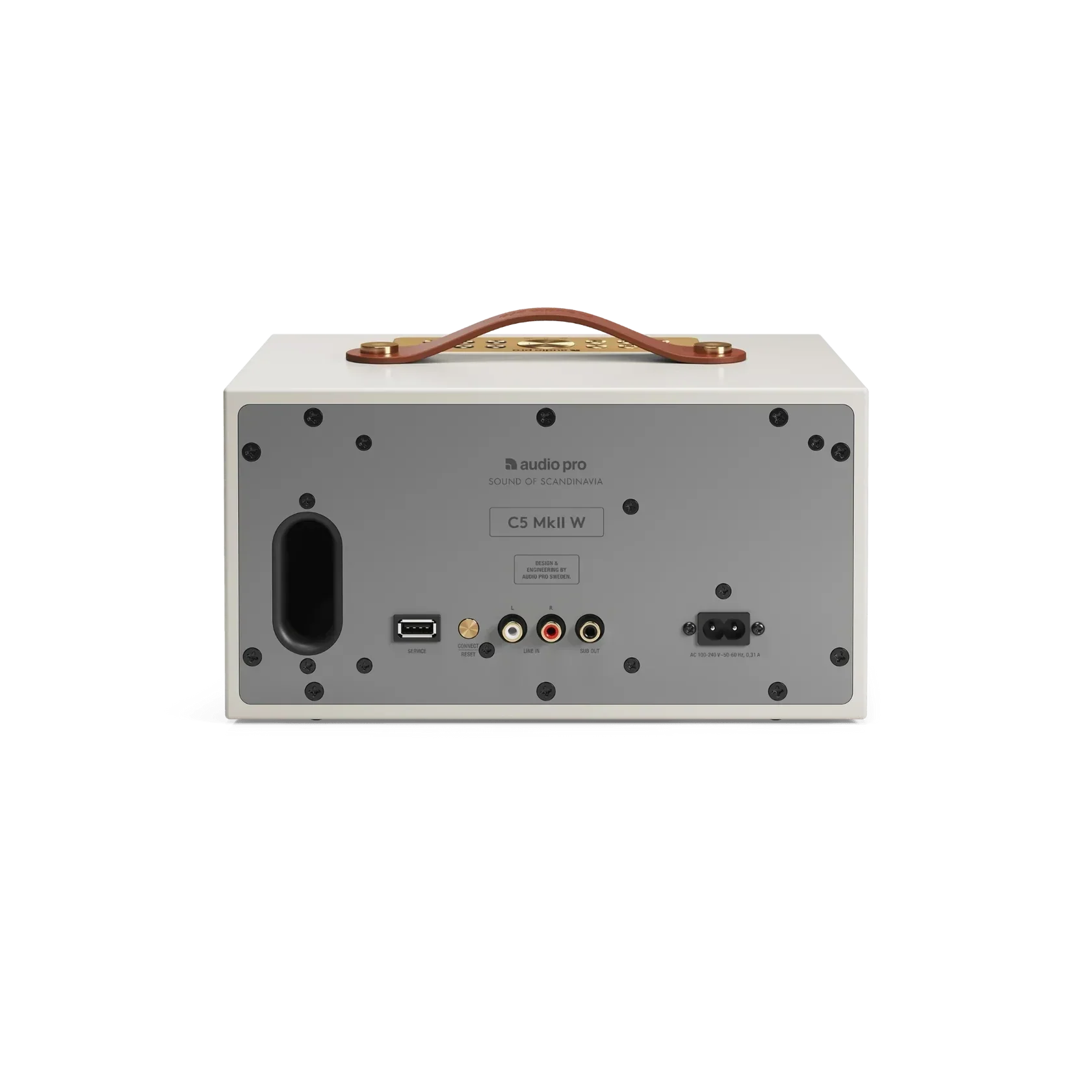 Audio Pro C5 MKII W Compact Wireless Multiroom Speaker Classic Dune
