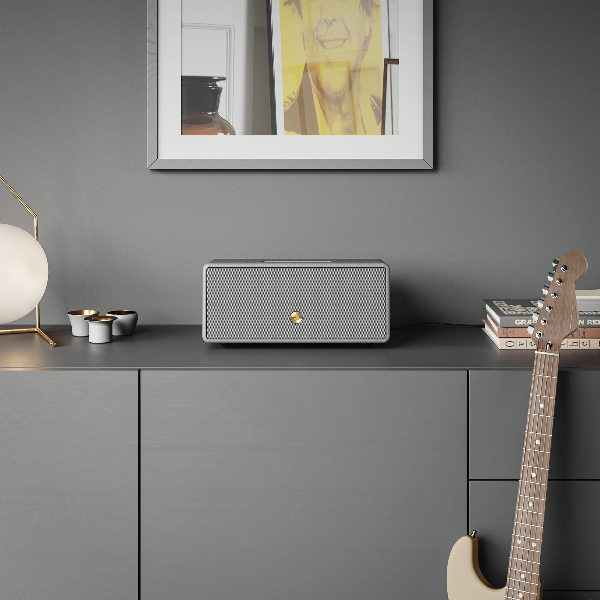 Audio Pro Drumfire D-2 W Wireless Multiroom Speaker Grey