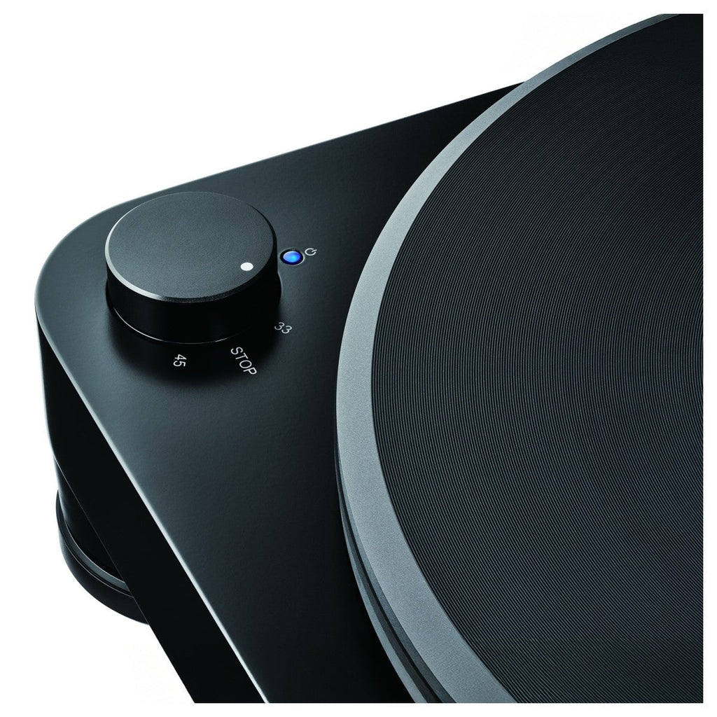 Audio Technica AT-LP7X Fully Manual Belt-Drive Turntable with Built-in Phono Pre-amp for MM/MC Cartridges - Black