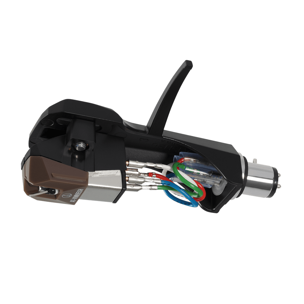 Audio Technica AT-VM95SH/H VM95 Series Shibata Stereo Cartridge on AT-HS6 Headshell