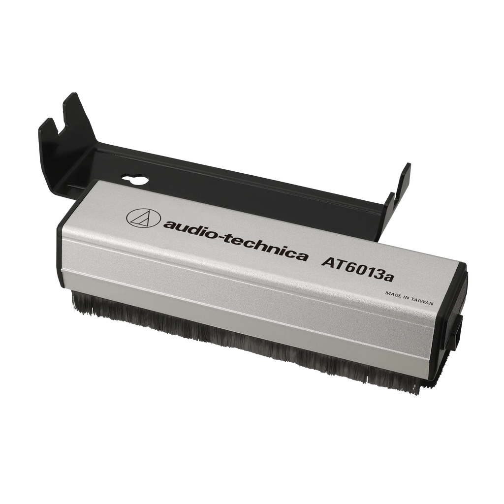 Audio Technica AT6013A Dual-Action Anti-Static Record Cleaning Brush
