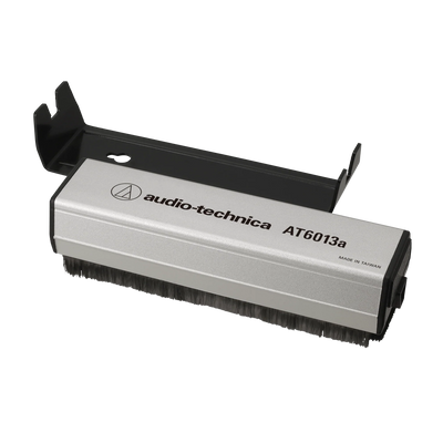 Audio Technica AT6013A Dual-Action Anti-Static Record Cleaning Brush