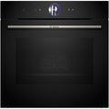 Bosch HBG7764B1B 60cm Series 8 Pyrolytic Electric Built in Single Oven with Air Fry Funtion in Black