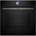 Bosch HSG7364B1B 60 cm Series 8 Hydrolytic Electric Single Oven With Steam and Air Fry Function in Black