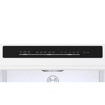 Bosch KGN362LDFG Series 4 Freestanding Frost Free Fridge Freezer Inox