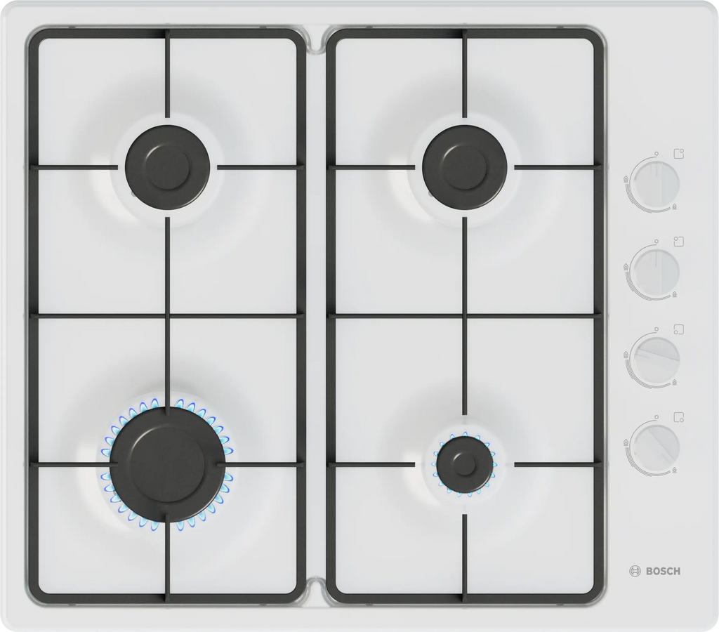 Bosch Series 2 PBP6B2K60 60cm Gas Hob White