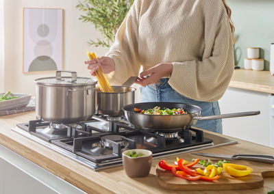 Bosch Series 6 PCP6A5I90 60cm Gas Hob Stainless Steel