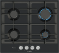 Bosch Series 6 PCP6A6I90 60cm Gas Hob Black
