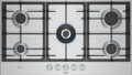 Bosch Series 6 PCR9A5I90 90cm Gas Hob Stainless Steel