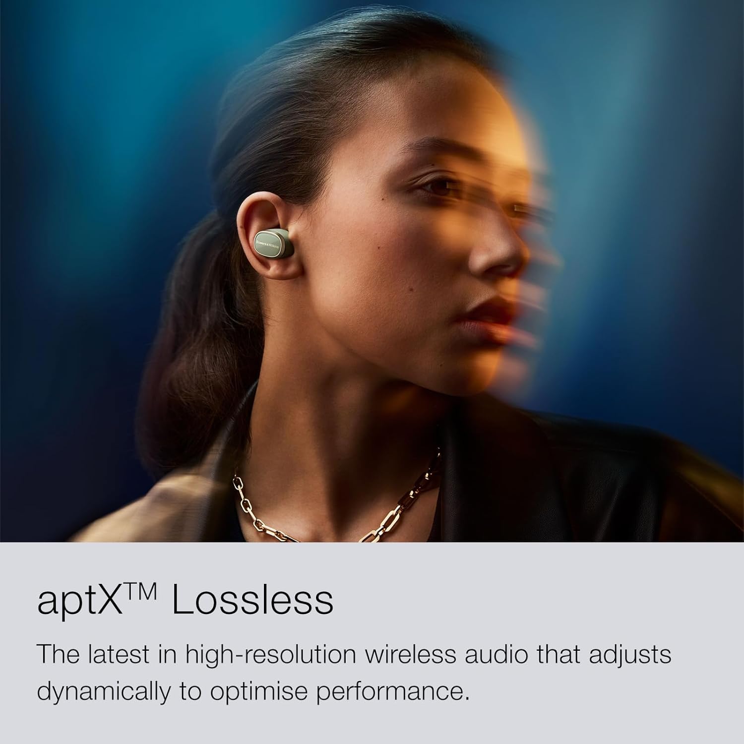 Bowers and Wilkins Pi8 Reference In-ear True Wireless Noise Cancelling Earbuds Jade Green