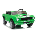 Garvee Ride - P Series: 24V 2-Seater Ride-On Shelby GT350 Electric Car with Remote Control, LED Lights, Safety Belt, 2 Speeds, Rechargeable Battery, Kids Toy Vehicle for Outdoor Fun